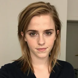 selfie of emma watson