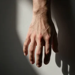 normal male hand