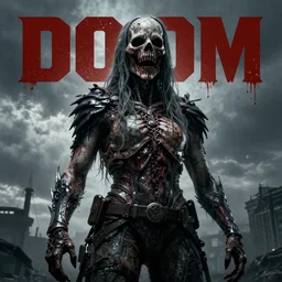 beautiful cinematic horror poster, hybrid from doom and art direction by darius zawadzki ; by artgerm ; wayne reynolds art station ; cinematic quality character render ; low angle ; ultra high quality model ; production quality cinema model ;