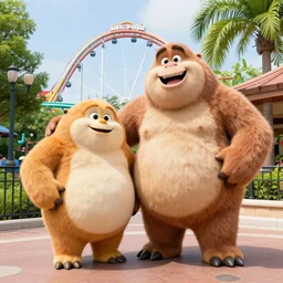bingus and big chungus going to six flags