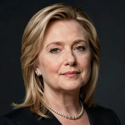 a portrait of a beautiful young Hillary Clinton by Raphael