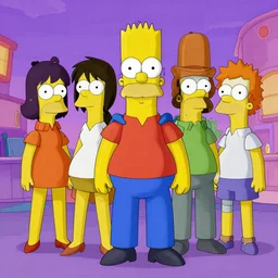 hero world the simpsons, behance hd by jesper ejsing, by rhads, makoto shinkai and lois van baarle, ilya kuvshinov, rossdraws global illumination