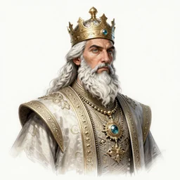 King of morroco Sketch Hyperdetailed , trending on artstation , CGSociety