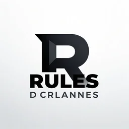 logo design of rules, digital art, trending on artstation