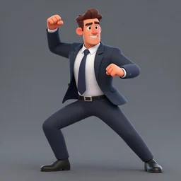 lawyer in dynamic pose, james jurabuev, coherence, full body, highly detailed, cartoon, ilustration, artstation, extremely high quality, hd, 4 k, 8 k,