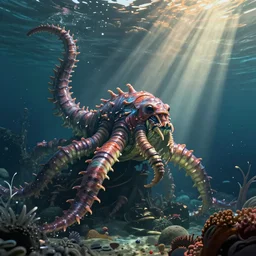 cyberpunk!!!!!!!!!!!!!!!!! sea creature by rodney matthews