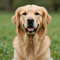 golden retriever as a pinhead cenobite