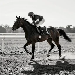 Horse race photo by Alexander Rodchenko