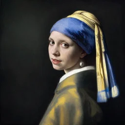 Emma Watson, painting by Vermeer