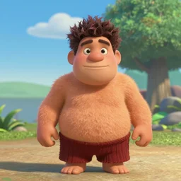 booder as a pixar disney character from up ( 2 0 0 9 ), unreal engine, octane render, 3 d render, photorealistic