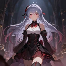 remilia scarlet artstation atmospheric
