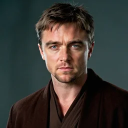 portrait of ewan mcgregor as obi wan kenobi by gregory manchess