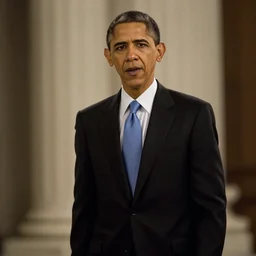 Movie still of Barack Obama in A Clockwork Orange