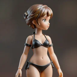 closeup profile portrait of tin toy girl joan of arc, bikini, depth of field, zeiss lens, detailed, symmetrical, centered, fashion photoshoot, by nicoletta ceccoli, mark ryden, lostfish, breathtaking, 8 k resolution, extremely detailed, beautiful, establishing shot, artistic, hyperrealistic, octane render