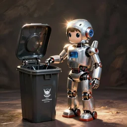 robot garbage pail kids