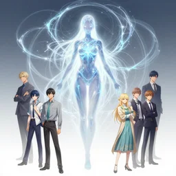 ethereal singularity, extremely detailed, sharp focus, wide view, full body shot, smooth, digital illustration, by james jean, by rossdraws, frank franzzeta, mcbess, sakimichan, brosmin, danton fadeev, steve simpson