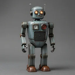 (((((1950s ironclad robot . muted colors.))))) by Jean-Baptiste Monge !!!!!!!!!!!!!!!!!!!!!!!!!!!