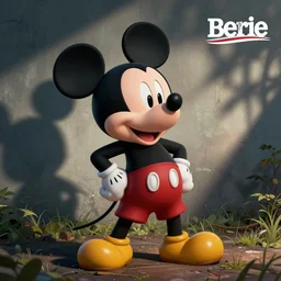 bernie sanders choking mickey mouse