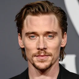 portrait of beautiful female tom hiddleston by mario testino, headshot, detailed, award winning, sony a 7 r