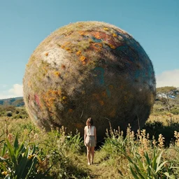sunlight study, the universe is a spheroid region 7 0 5 meters in diameter of kauai wildflower undergrowth, art nouveau, by rachel ruysch and ( ( ( ( ( lisa frank ) ) ) ) ), 8 k, sharp focus, octane render