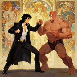 a cinematic still of dr horrible and captain hammer, fight scene, klaus film, digital painting, artstation, concept art, illustration, frozen ii art masterpiece by art by krenz cushart, artem demura, alphonse mucha, yoji shinkawa, artgerm, jon lothian, danilo torres, adi meyers, thomas reimann, gaston bussiere