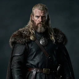 portrait, the King of the vikings, dramatic lighting, cinematic, establishing shot, extremly high detail, foto realistic, cinematic lighting, post processed, concept art, artstation, matte painting, style by eddie mendoza, raphael lacoste, alex ross