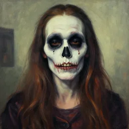 doomsday selfie, surrealist painting