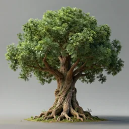 a living tree sculpture, concept art by Doug Chiang cinematic, realistic painting, high definition, digital art, symmetrical, very detailed, extremely high detail, photo realistic, concept art, unreal engine 5,
