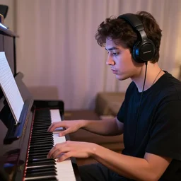 Destiny the streamer playing piano