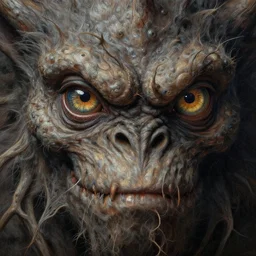 root monster. extreme fine detail background, intricately detailed, detailed eyes, high quality, digital painting, hyperrealistic, by gaston bussiere, j. c. leyendecker, craig mullins