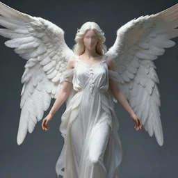 a faceless heavenly angel, 4 k, ultra realism, extremely detailed, unreal engine 6