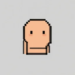 minimalist simple pixel art of rick aston from rick roll video, # pixelart