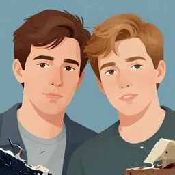 a 1 9 2 0 s illustration portrait of two people, focus on their faces, - they were careless people, tom and daisy - they smashed up things and creatures and then retreated back into their money or their vast carelessness or whatever it was that kept them together, and let other people clean up the mess they had made.