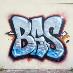 spray painted street art,