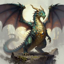 Godly coherent : magical dragon, epic fantasy style, in the style of Greg Rutkowski, hearthstone artwork