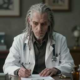 photo of Sméagol as a doctor