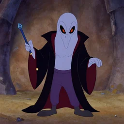 Dementor (Harry Potter and the Prisoner of Azkaban), animation keyframe by Chuck Jones, looney tunes, technicolor