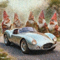 a classic sportscar designed by dwarves, artstation, digital art, high quality, realistic