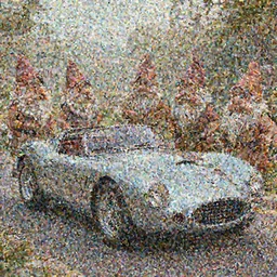 a classic sportscar designed by dwarves, artstation, digital art, high quality, realistic