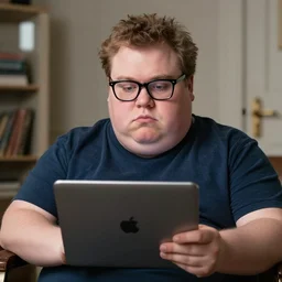 fat chuck protests the internet