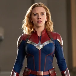 scarlett johansson as a marvel avenger superhero