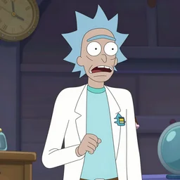 rick Sanchez digital art