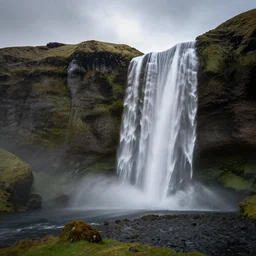 waterfalls drop from the skies ireland