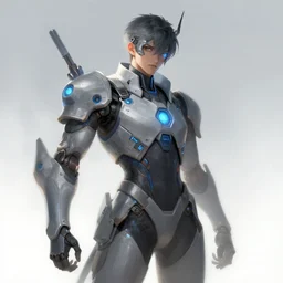 fantasy cyber art by yizheng ke, kyz, artstationhd