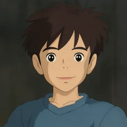 portrait of young boy smiling, artstation, elegant, highly detailed, digital painting, concept art, smooth, sharp focus, illustration, art by studio ghibli 8 k