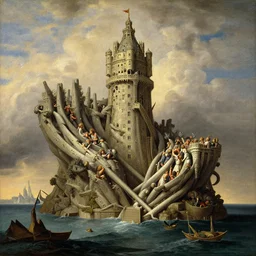 the tower of babel by john everett millais