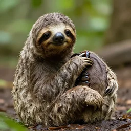a sloth - ant - eater hybrid hybrid professional photography