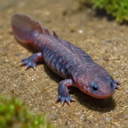 an axolotl