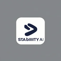 Company Logo for Stability AI, minimalistic