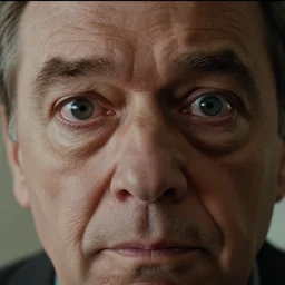 7 0 s movie still of a old man with trypophobia eyes, cinestill 8 0 0 t 3 5 mm, heavy grain, high quality, high detail